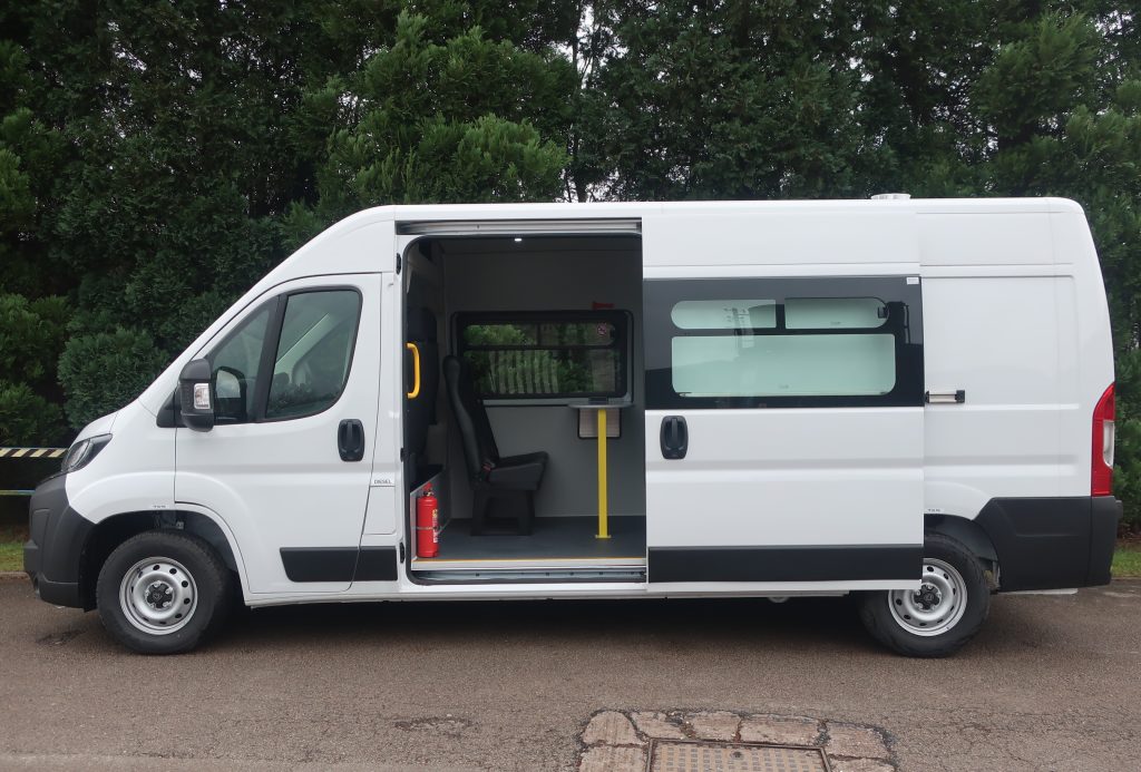 Peugeot-Boxer-Professional-Welfare-Van-External-Nearside-Door-Open
