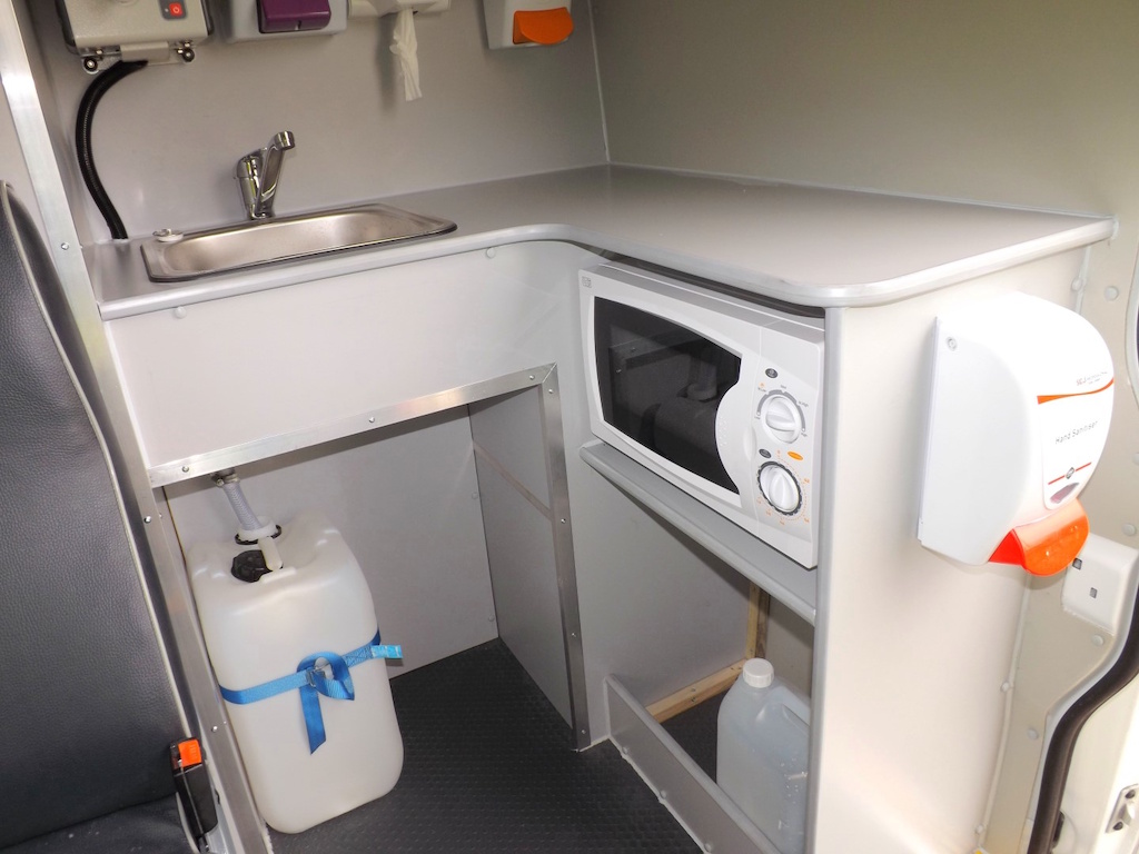 welfare van interior